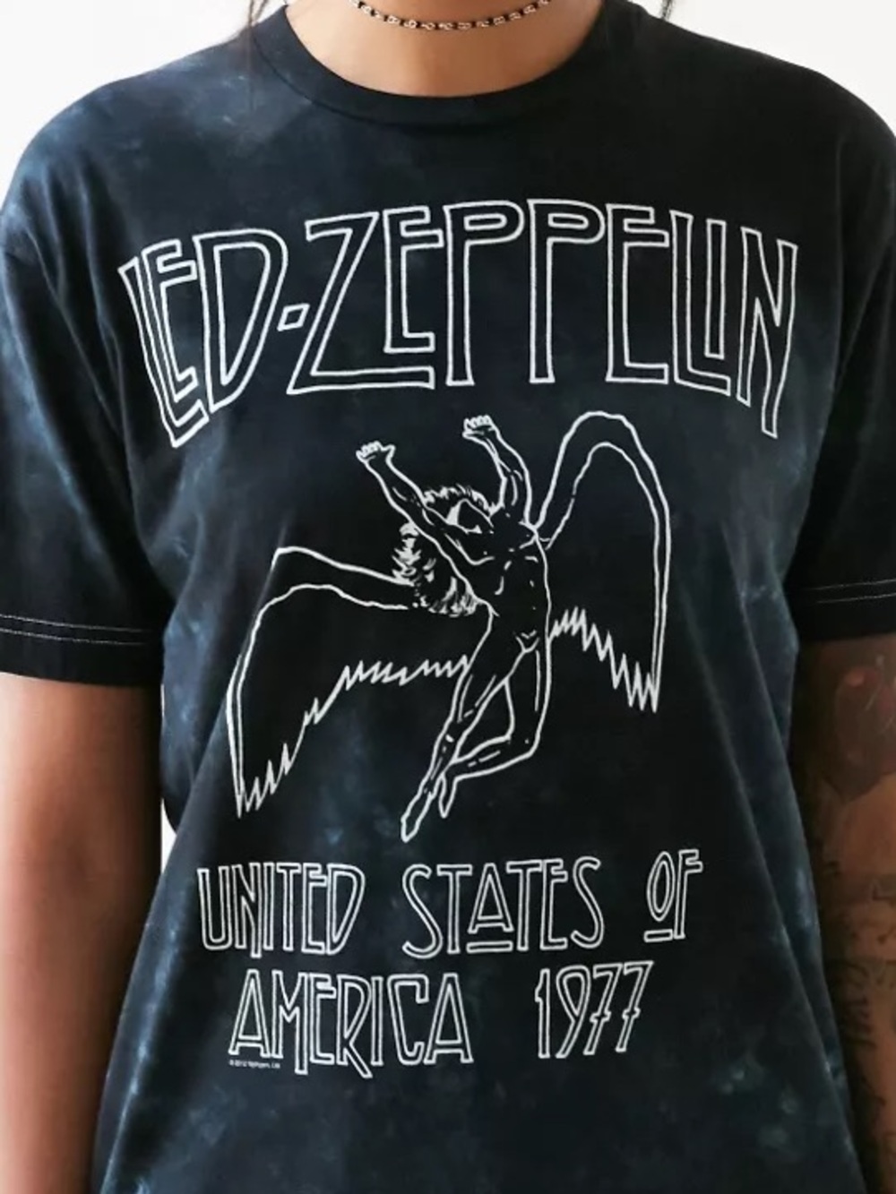 Led Zeppelin 🤘🏻 Tie-Dye United States of America 1977 Tour Tee